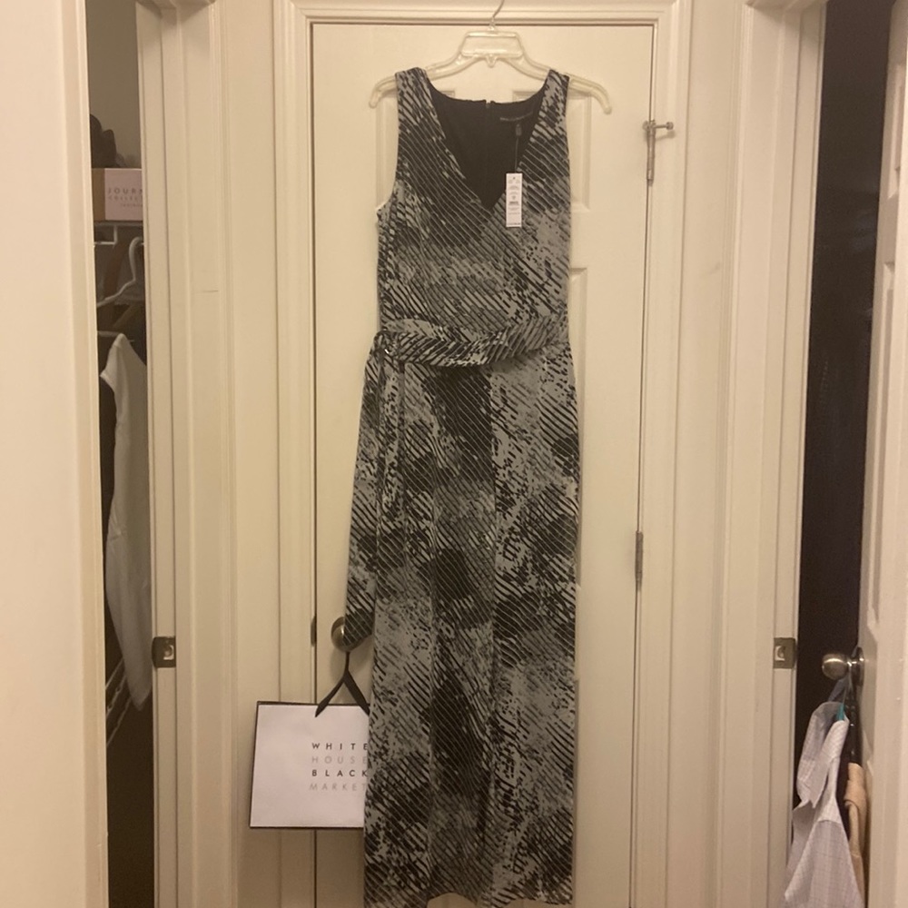 New with tags White House black market wide leg romper size 16